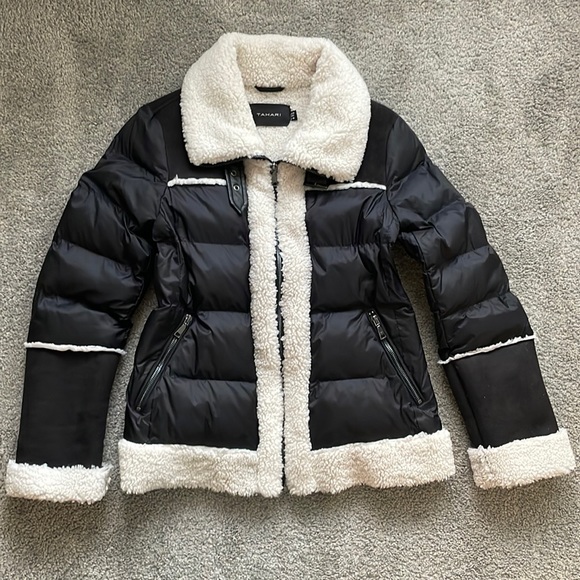 Tahari Jackets & Blazers - TAHARI Shearling Coat